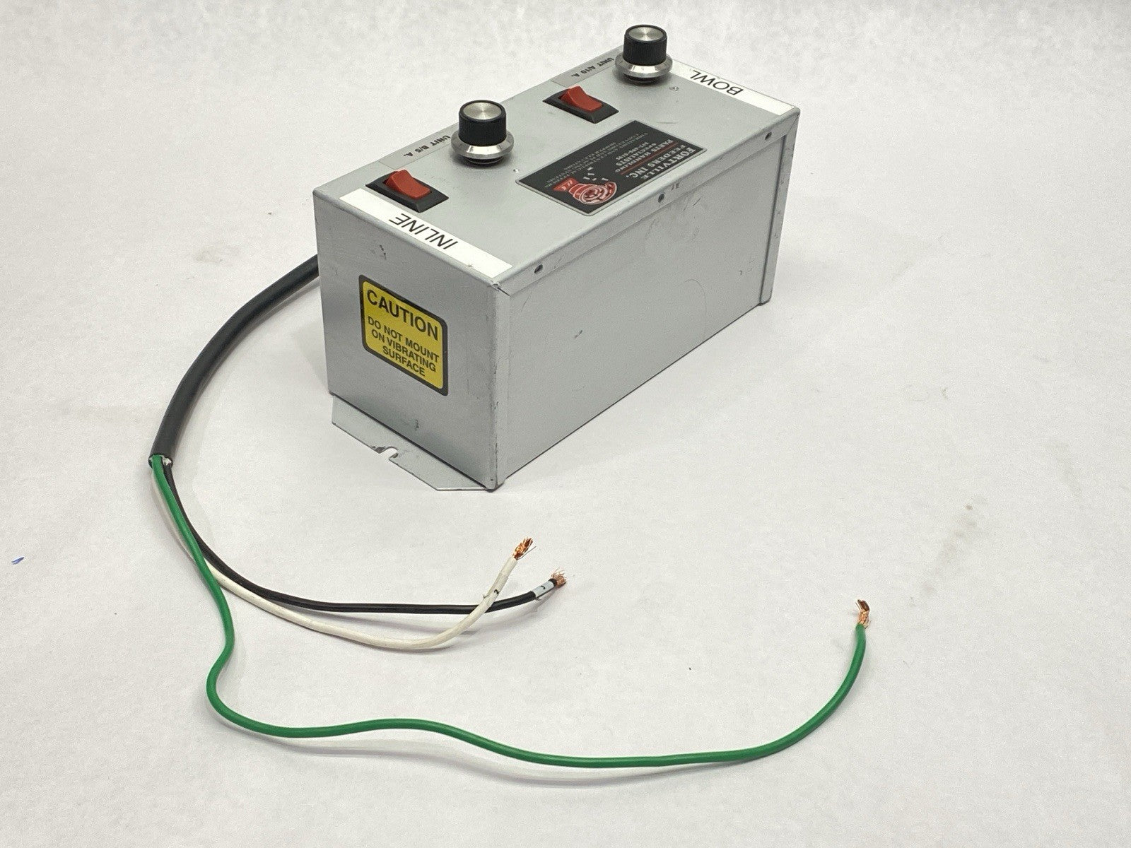 FC-90-2 PLUS | Fortville Feeders Vibratory Feeder Control Unit 121-8210 - Used - Maverick Industrial Sales