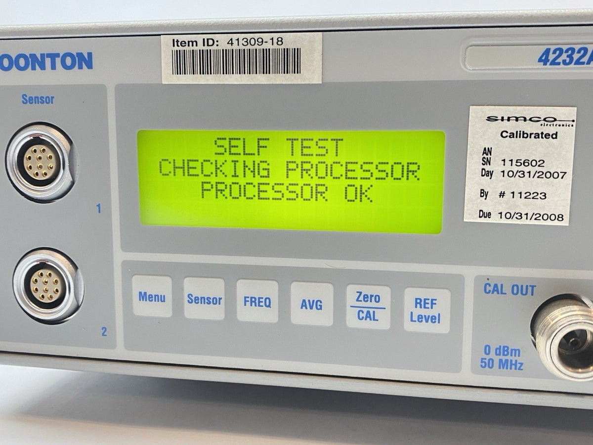 Boonton 4232A-30 Rev 5.05 RF Power Meter Dual-Channel - Maverick Industrial Sales