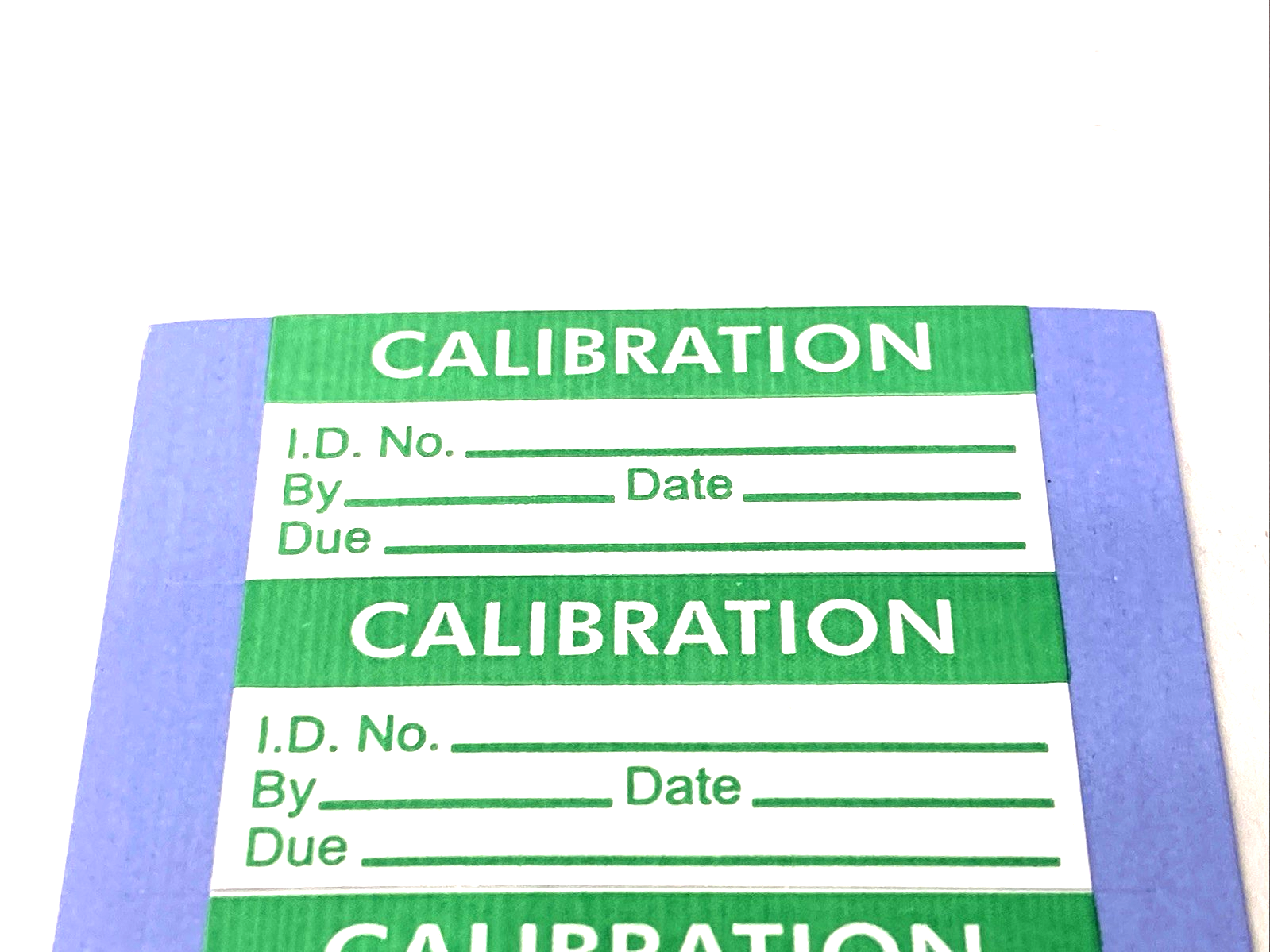 Stranco Inc TC-21002 Calibration Label Green/White 1-1/2" x 5/8" 8AY03 350-PACK - Maverick Industrial Sales