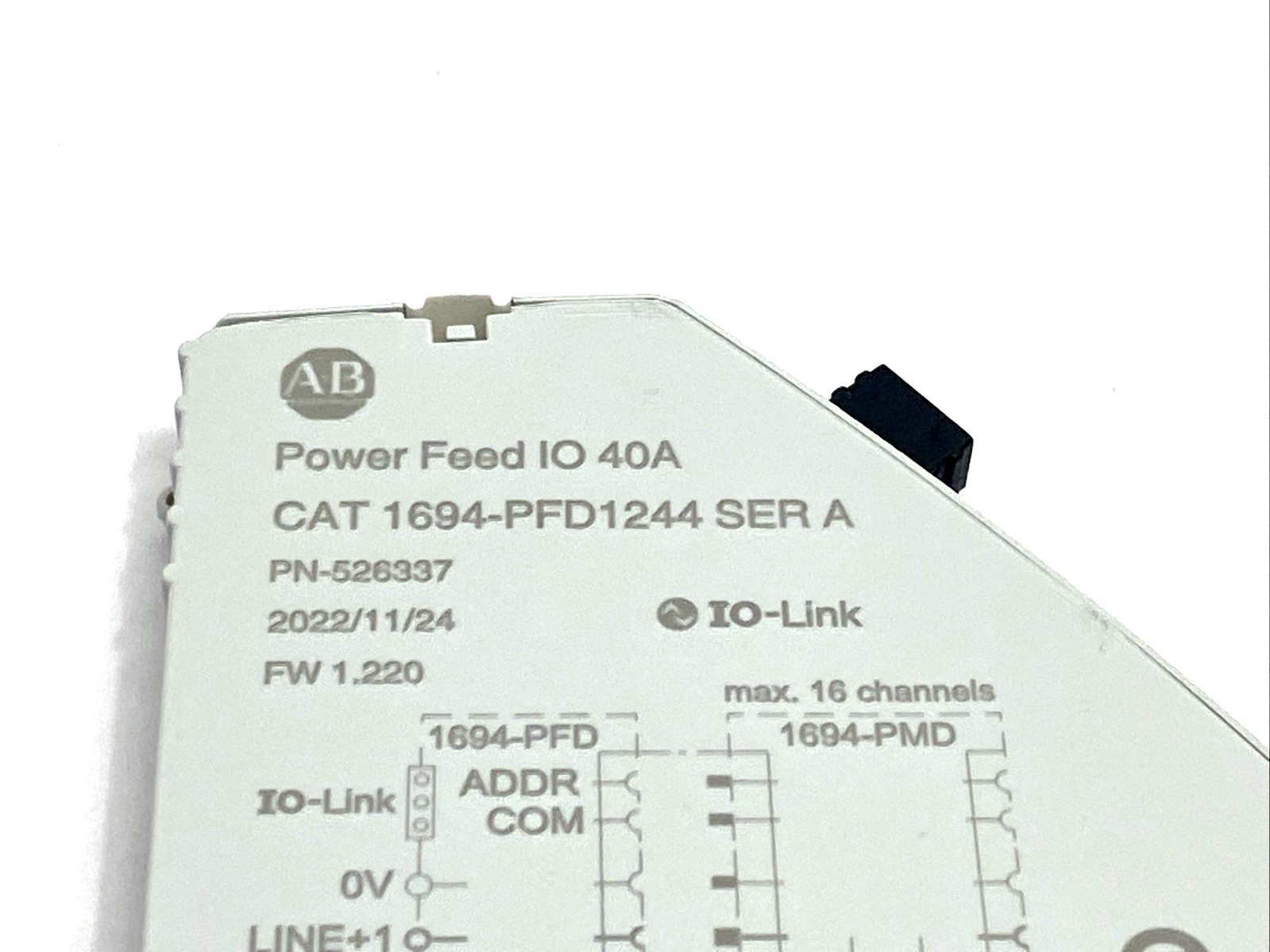 Allen Bradley 1694-PFD1244 Ser. A Power Feed IO 40A 24V DC - Maverick Industrial Sales