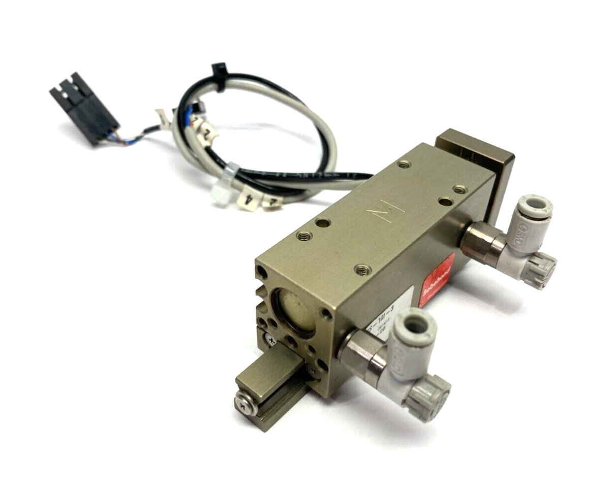 MPS-1M-3 | Destaco Robohand Miniature Dual-V Roller Bearing Slide 1.5" Stroke - Used - Maverick Industrial Sales