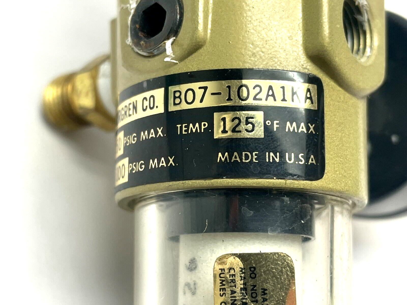 Norgren B07-102A1KA Filter Regulator - Maverick Industrial Sales