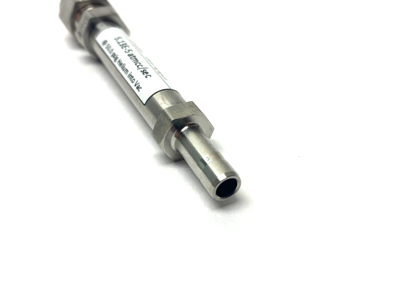 Inficon SPC-2017-G1 Helium Leak Detection Vacuum Jet Nozzle 5.13E-5 atmcc/sec - Maverick Industrial Sales