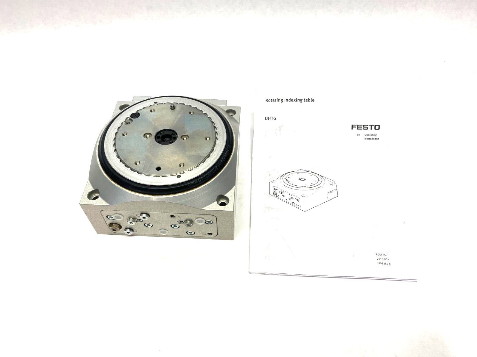 Festo DHTG-90-8-A Rotary Indexing Table Pitch 8 Size 90, Dbl-Acting, 548085 - Maverick Industrial Sales