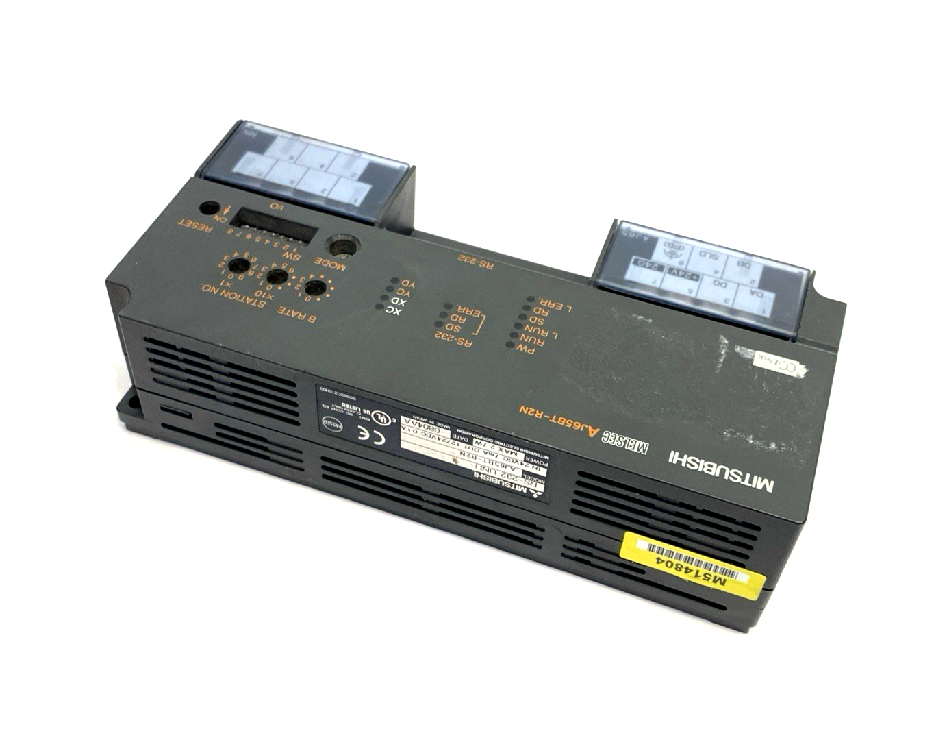 Mitsubishi AJ65BT-R2N RS-232 Interface Unit Remote Digital I/O Controller - Maverick Industrial Sales