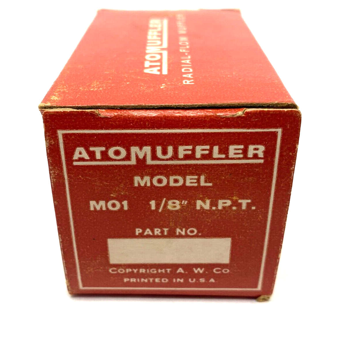 Allied Witan Atomuffler M01 Air Exhaust Filter for Air Operated Equipment 44AW56 - Maverick Industrial Sales