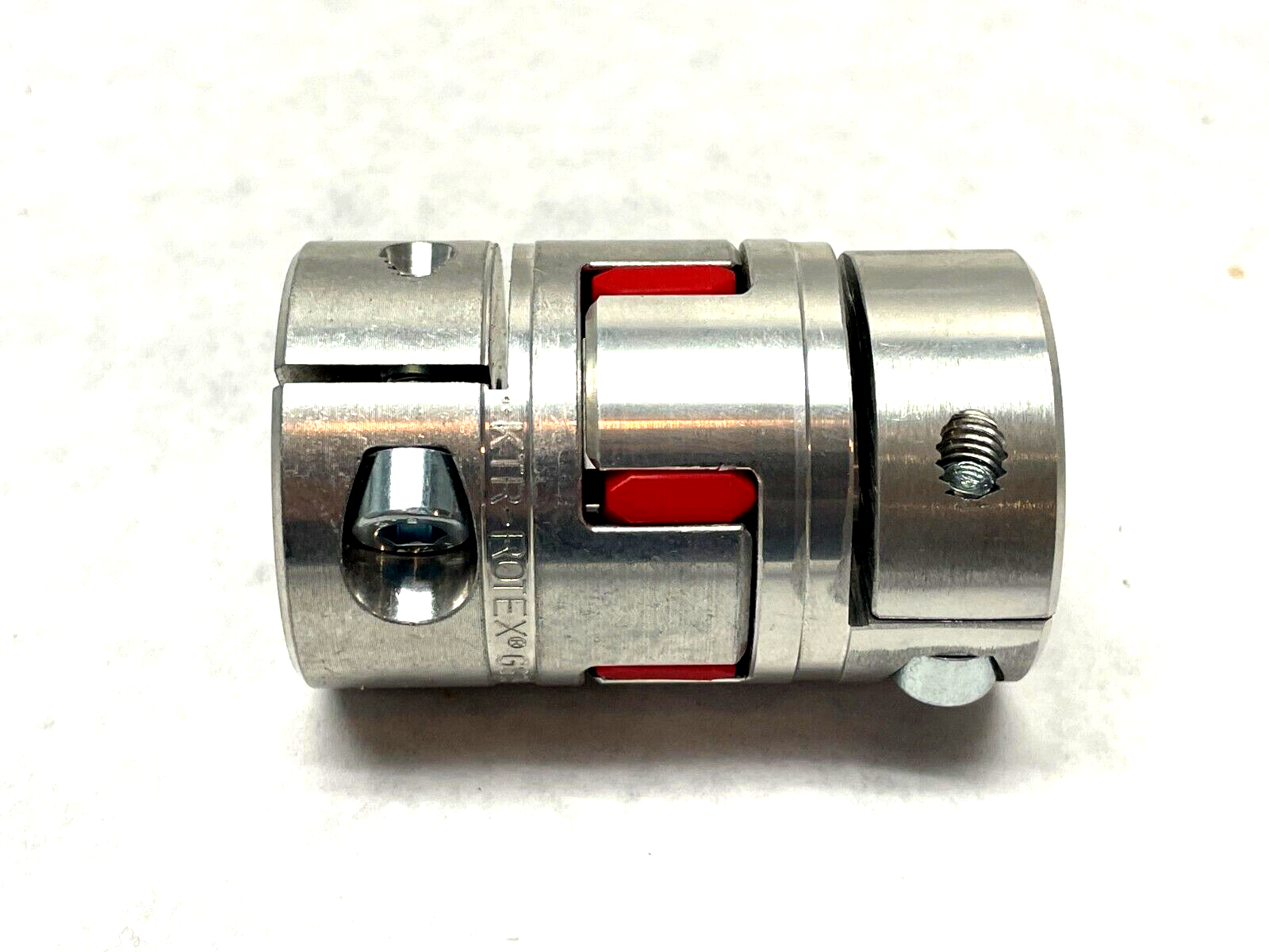 GS19 | KTR Rotex Shaft Coupling 18mm Clamp Keyed Bore Diameter 16mm Bore - Used - Maverick Industrial Sales