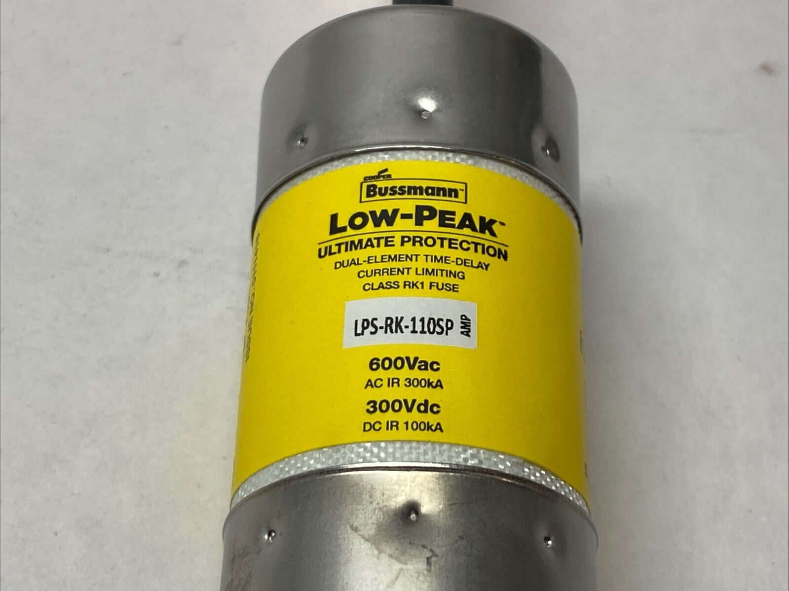 LPS-RK-110SP | Cooper Bussmann Low-Peak Time Delay Class RK1 Fuse 110A 600VAC - New - Maverick Industrial Sales