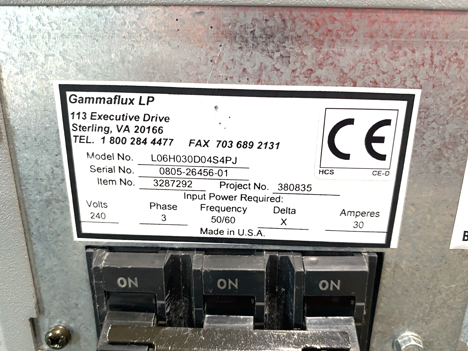 L06H030D04S4PJ | Husky Gammaflux LP Hot Runner Temperature Control System - Used - Maverick Industrial Sales