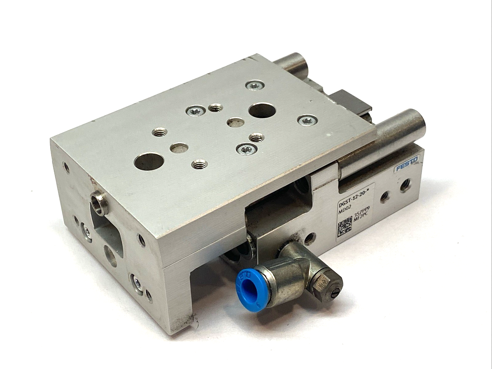 DGST-12-20-PA, 8085124 | Festo DGST-12-20-PA Mini Pneumatic Slide 20mm Stroke 8085124 - Used - Maverick Industrial Sales