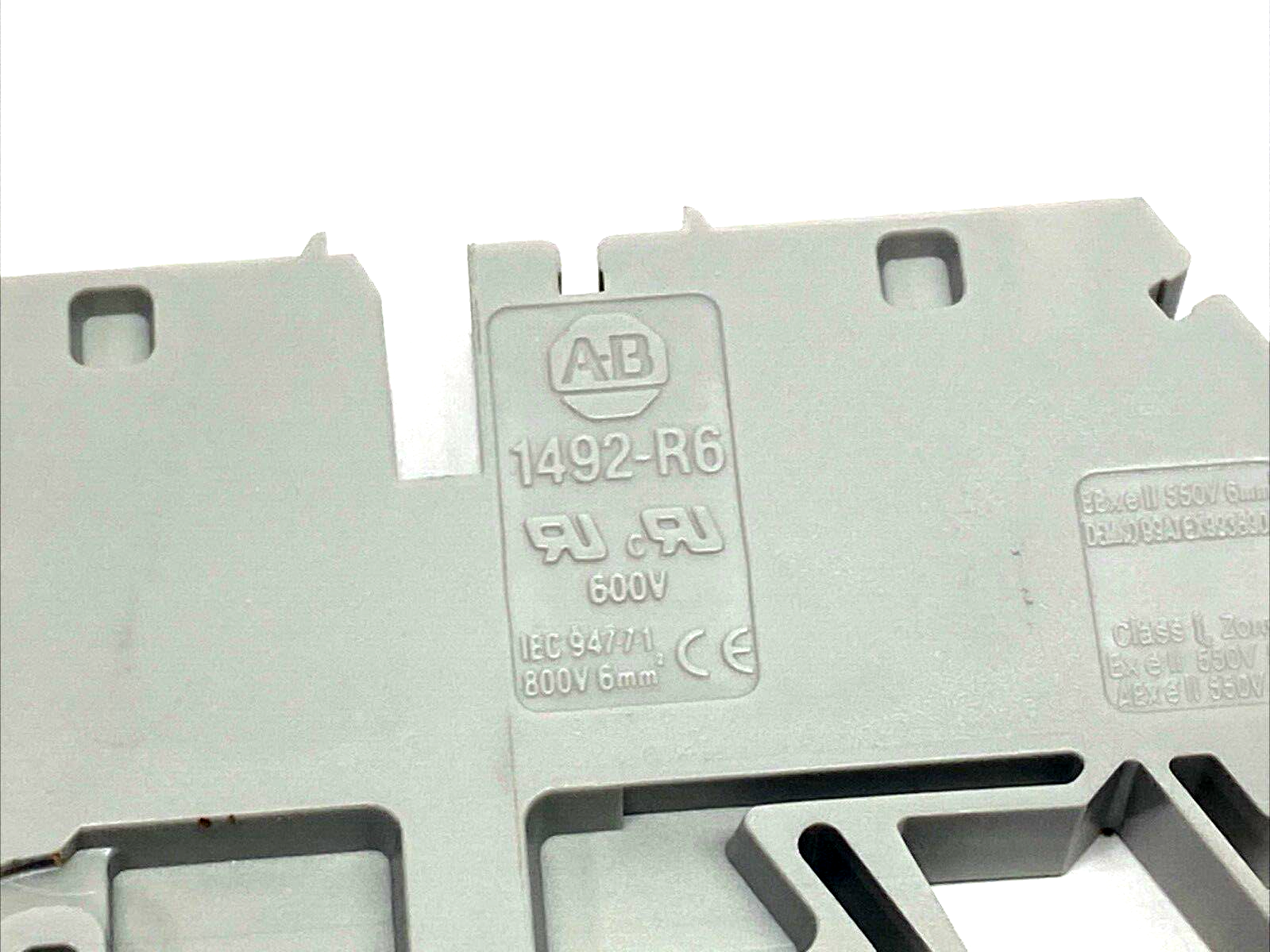 Allen Bradley 1492-R6 Ser. A Terminal Block, Gray, BOX OF 49 - Maverick Industrial Sales