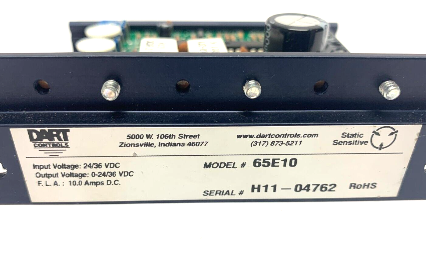 Dart Controls 65E10 Variable DC Speed Controller - Maverick Industrial Sales