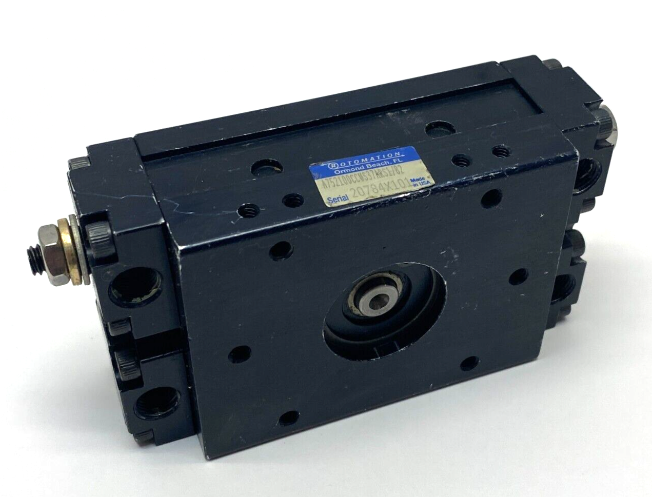 Rotomation A752100CCWS37ARS1/82 Rotary Actuator 90 Degree Single Rod - Maverick Industrial Sales