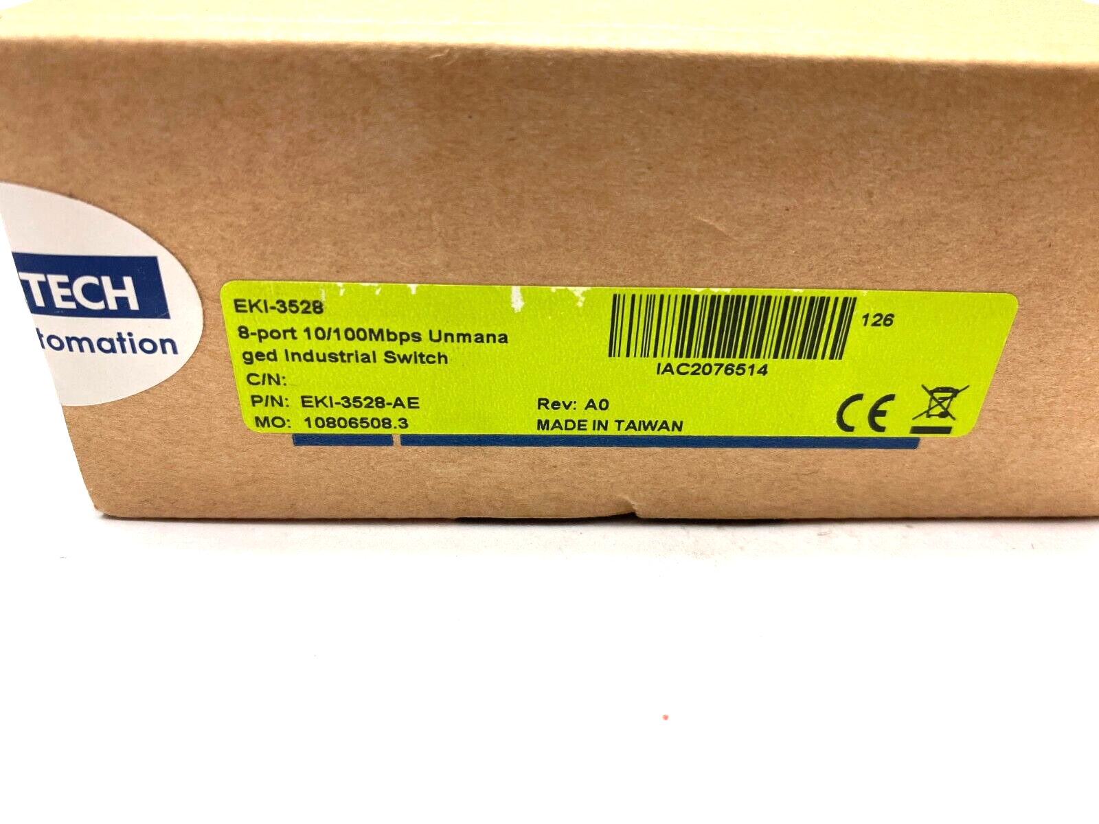 Advantech EKI-3528 Unmanaged Ethernet Switch 10/100Mbps 8-Port - Maverick Industrial Sales