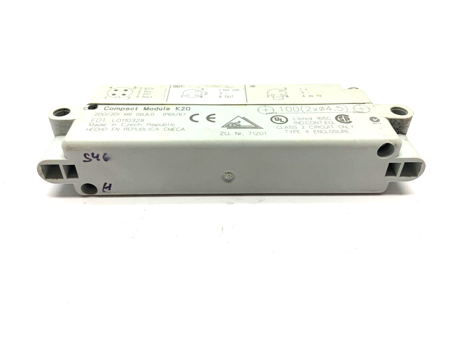 3RK2400-1BT30-0AA3 | Siemens AS-i Compact Module K20 Digital A/B slave, 2 DI/2 DQ - Used - Maverick Industrial Sales