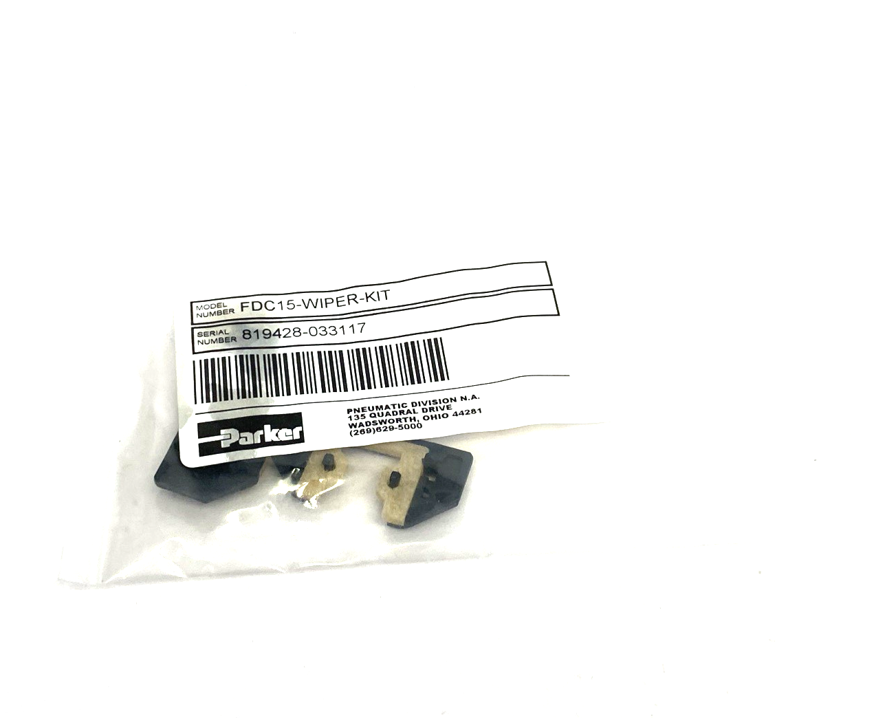 FDC15-WIPER-KIT | Parker Wiper Blade Seal Kit - New - Maverick Industrial Sales