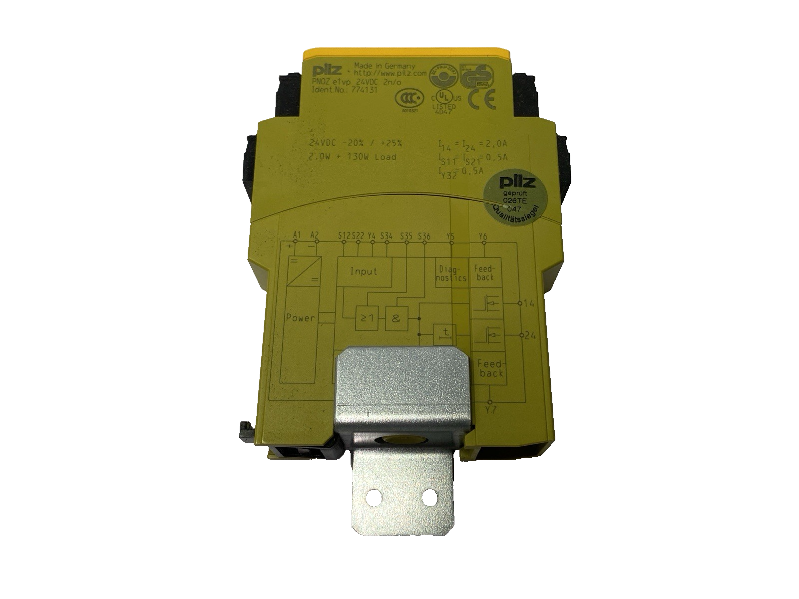Pilz PNOZ e1vp 10/24VDC 1so 1so t Safety Relay 774131 - Maverick Industrial Sales