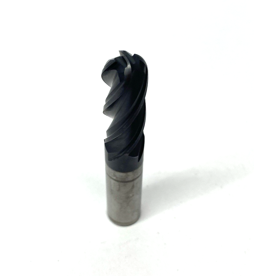 Accupro 93262301 Ball End Mill: 1/2" Dia, 1-1/4" LOC, 4 Flute Solid Carbide - Maverick Industrial Sales