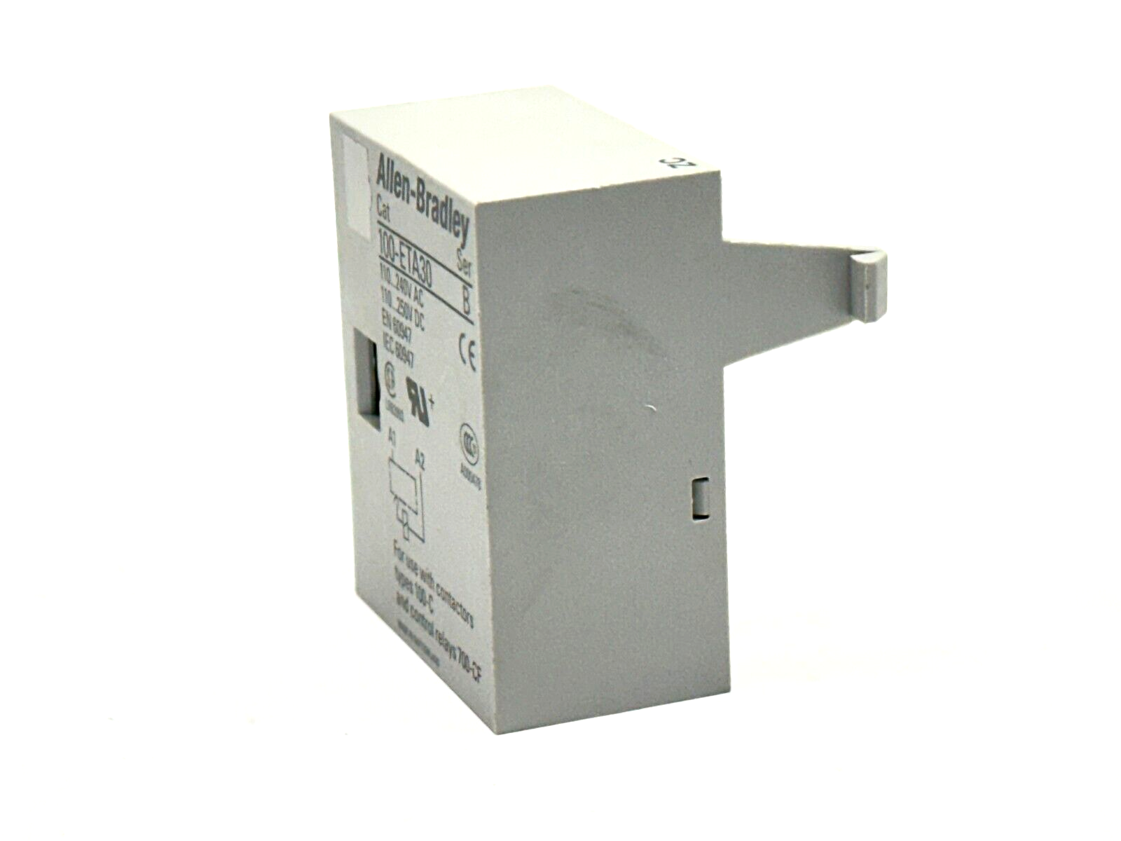 Allen Bradley 100-ETA30 Ser B Timing Module For Contactor Type 100-C 1-30s Delay - Maverick Industrial Sales