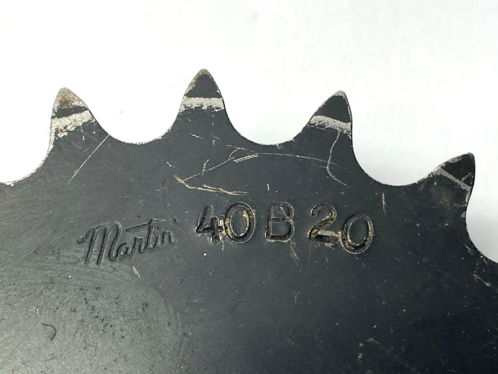 40B20 | Martin Solid B Sprocket 20 Teeth 1/2" Pitch SHELFWARE - New – Open box - Maverick Industrial Sales