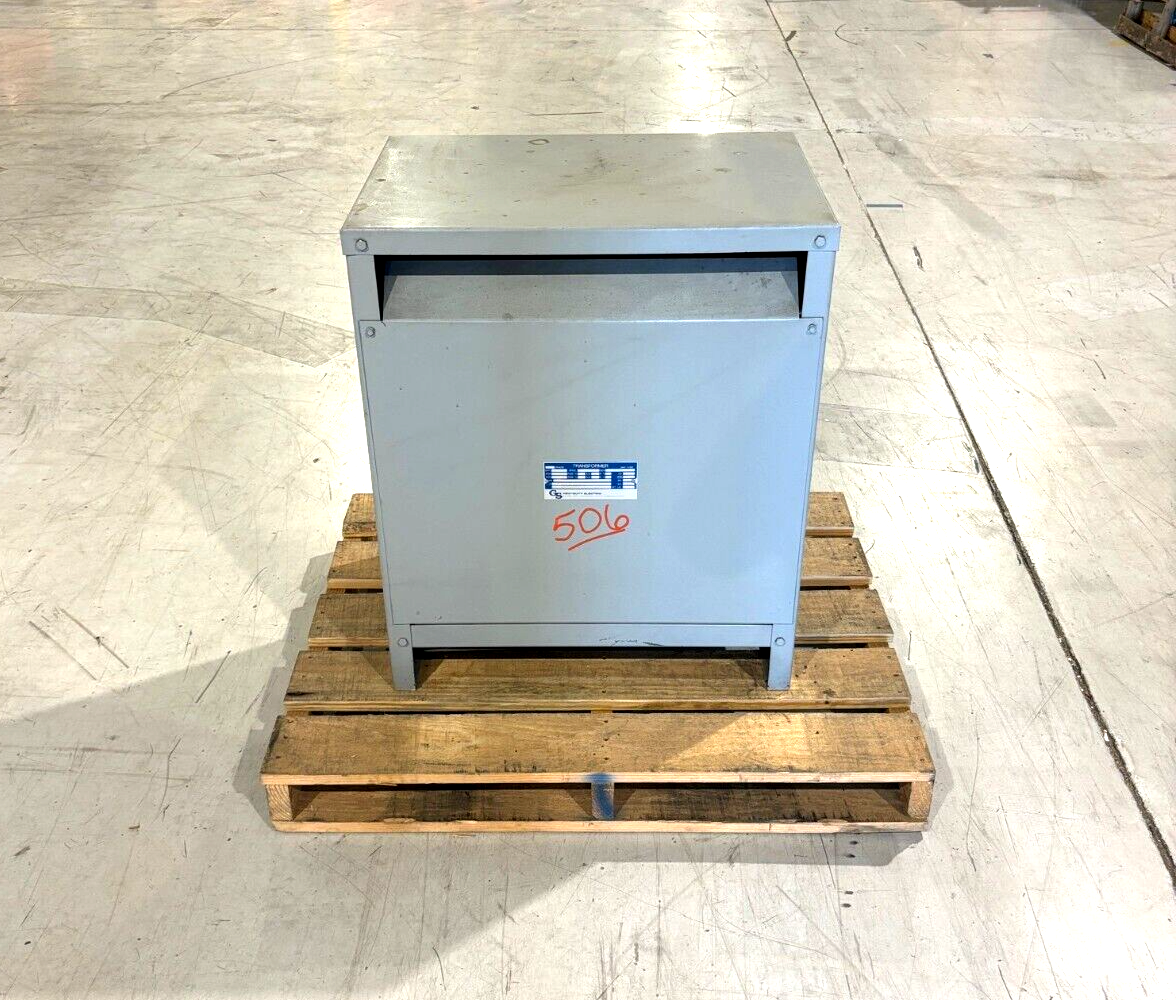 439750 | GS Hevi-Duty Electric 50.7 KVA Transformer, HV 203/460 LV 480ZZ/277, 3 Phase - Used - Maverick Industrial Sales