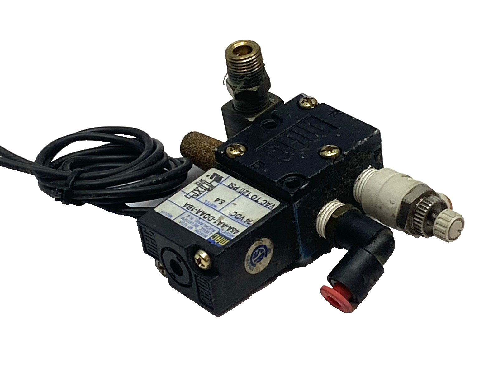 MAC 45A-GA1-DDAA-1BA Solenoid Valve 4-Way Double 24VDC NPTF 1/8 - Maverick Industrial Sales