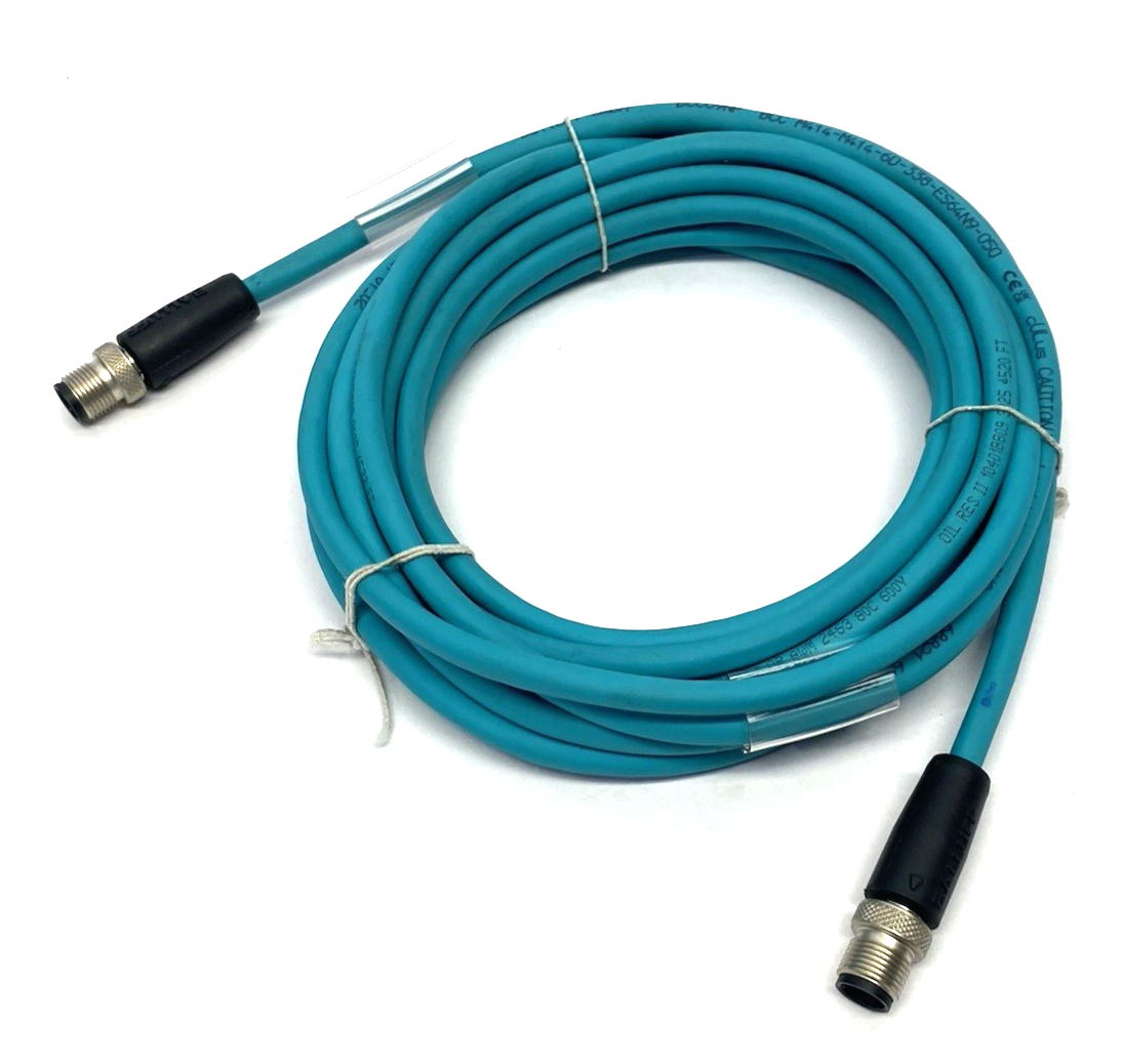 Balluff BCC09NP Ethernet/Profinet Cable D-Coded, BCC M414-M414-6D-338-ES64N9-050 - Maverick Industrial Sales