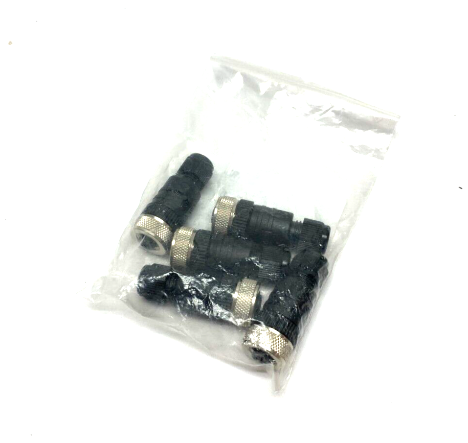 Lumberg Automation RKC 4/7 Field Attachable Connector M12 4-Pin 11214 PKG OF 5 - Maverick Industrial Sales