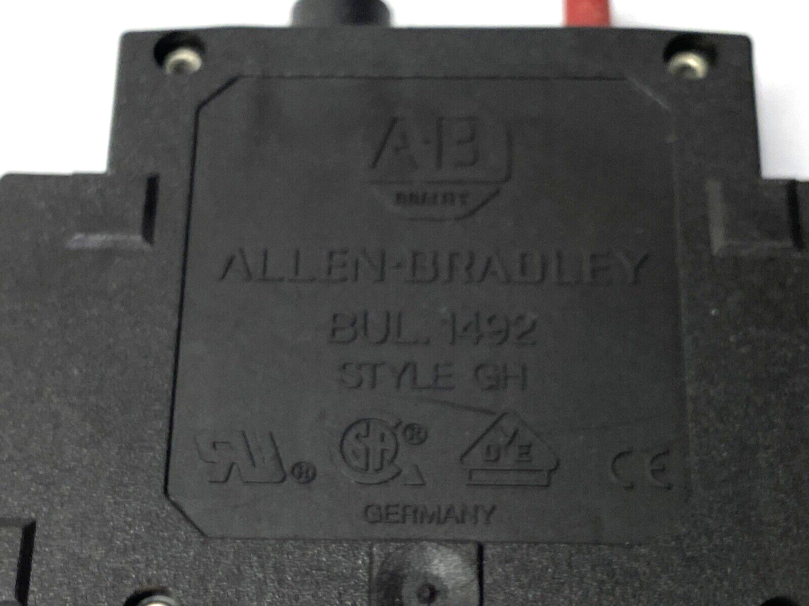Allen Bradley 1492-GH005 Ser. B Circuit Breaker 0.5A 65V LOT OF 2 - Maverick Industrial Sales