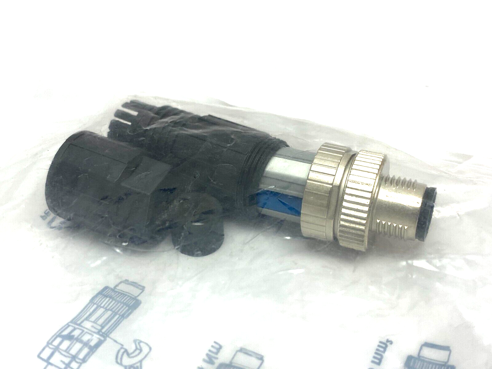 Lutze 490191 Field Wireable Connector M12 Straight STGK-M12 5POL-A FK - Maverick Industrial Sales