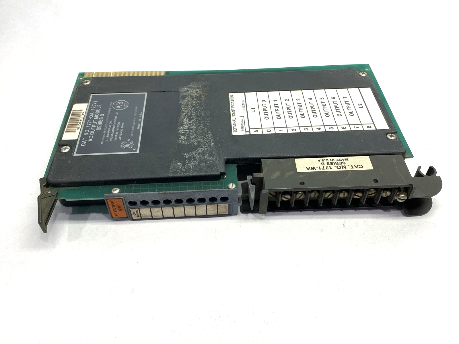 Allen Bradley 1771-0A AC Output Module Ser. B 120V - Maverick Industrial Sales
