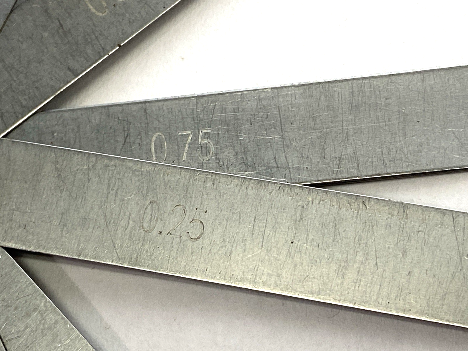 Jinghua 150A 17 Precision Stainless Steel Gap Gauge MISSING 6 BLADES - Maverick Industrial Sales