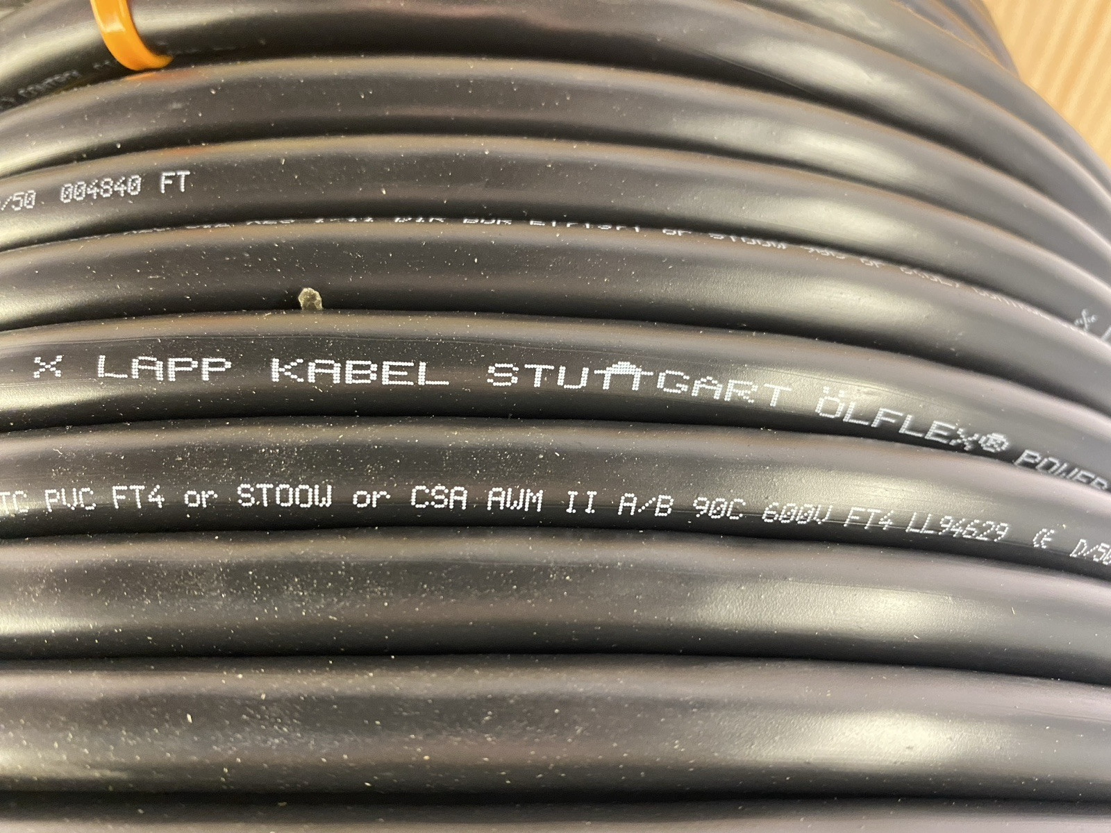 LAPP 611805 OLFLEX POWER MULTI 5G18AWG 442.0 FT 5C 18 AWG Black - Maverick Industrial Sales