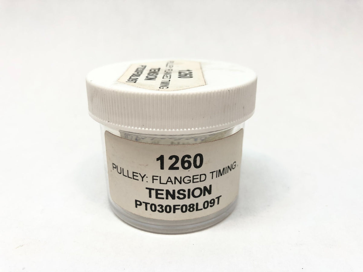 PT030F08L09T Flanged Timing Belt Pulley Tension - Maverick Industrial Sales