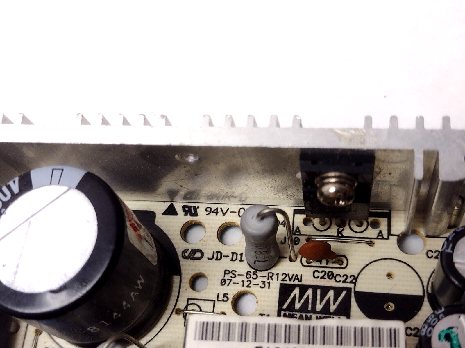 Mean Well PS-65-R12-VAI Power Supply Circuit Board - Maverick Industrial Sales