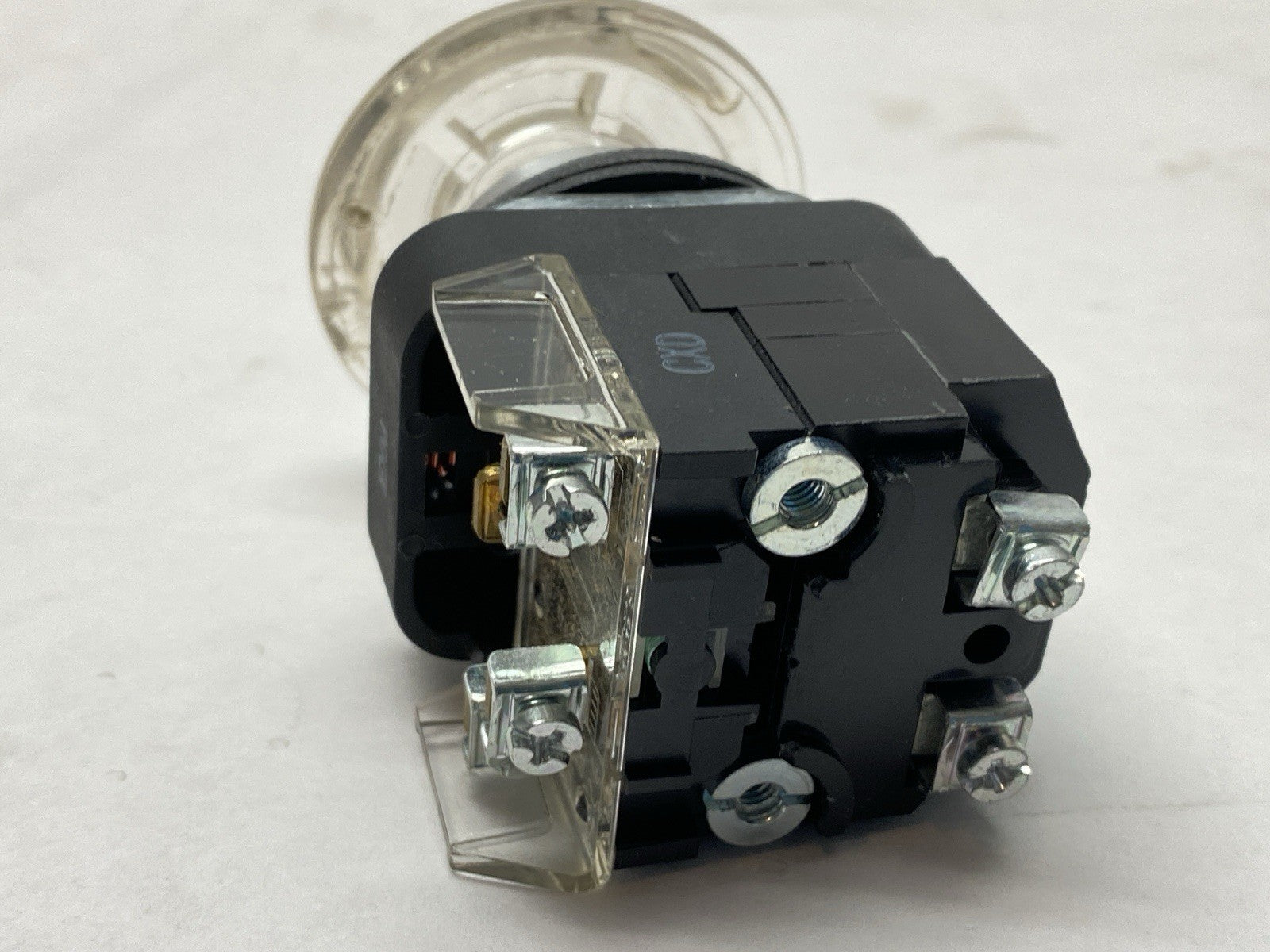 Allen Bradley 800T-FXJMP16CA7 Ser T Push-Pull Mushroom Button Clear 30mm 120V - Maverick Industrial Sales