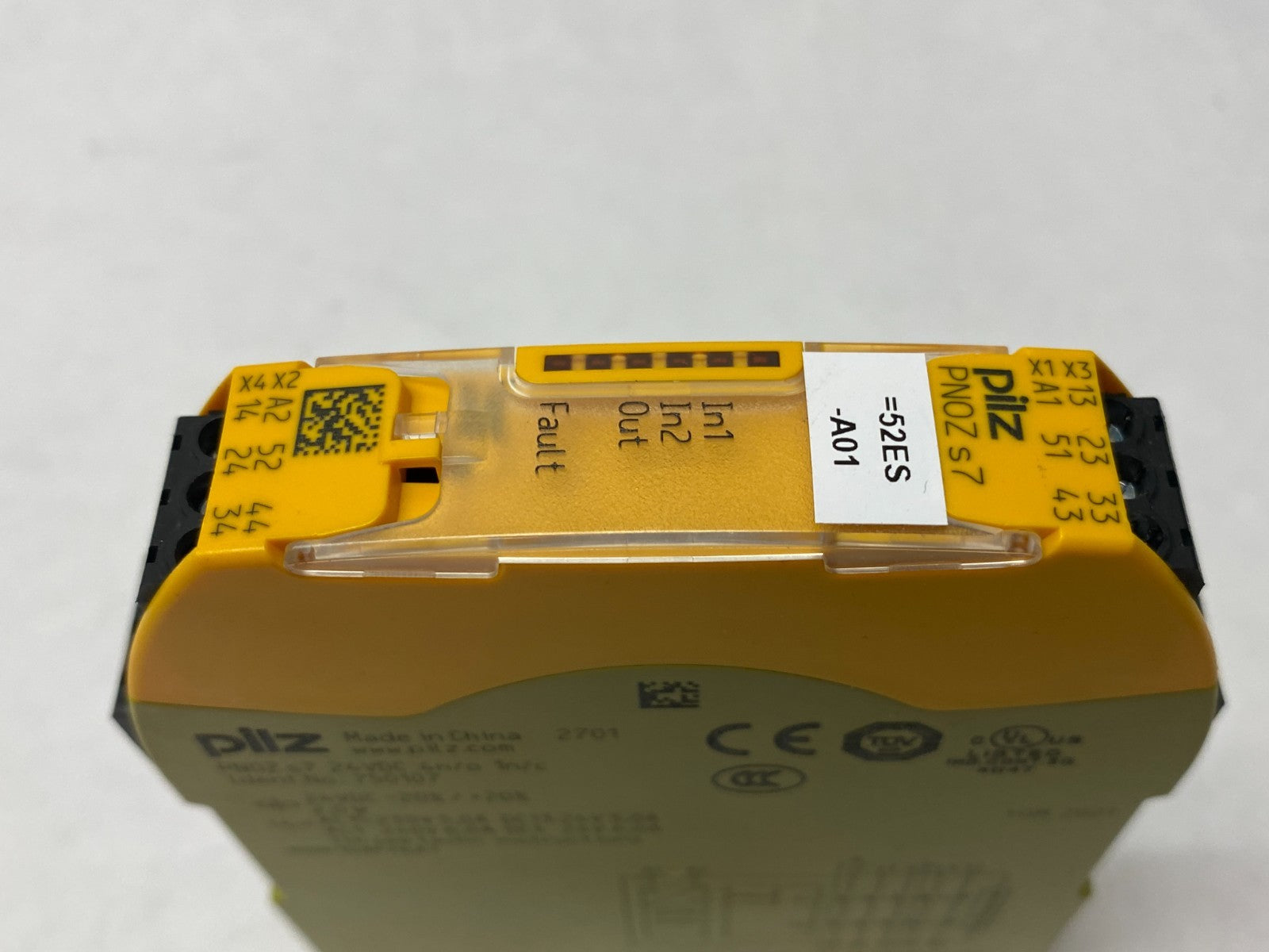 Pilz PNOZ s7 24VDC 4n/o 1n/c sigma Contact Expansion Safety Relay Module 750107 - Maverick Industrial Sales