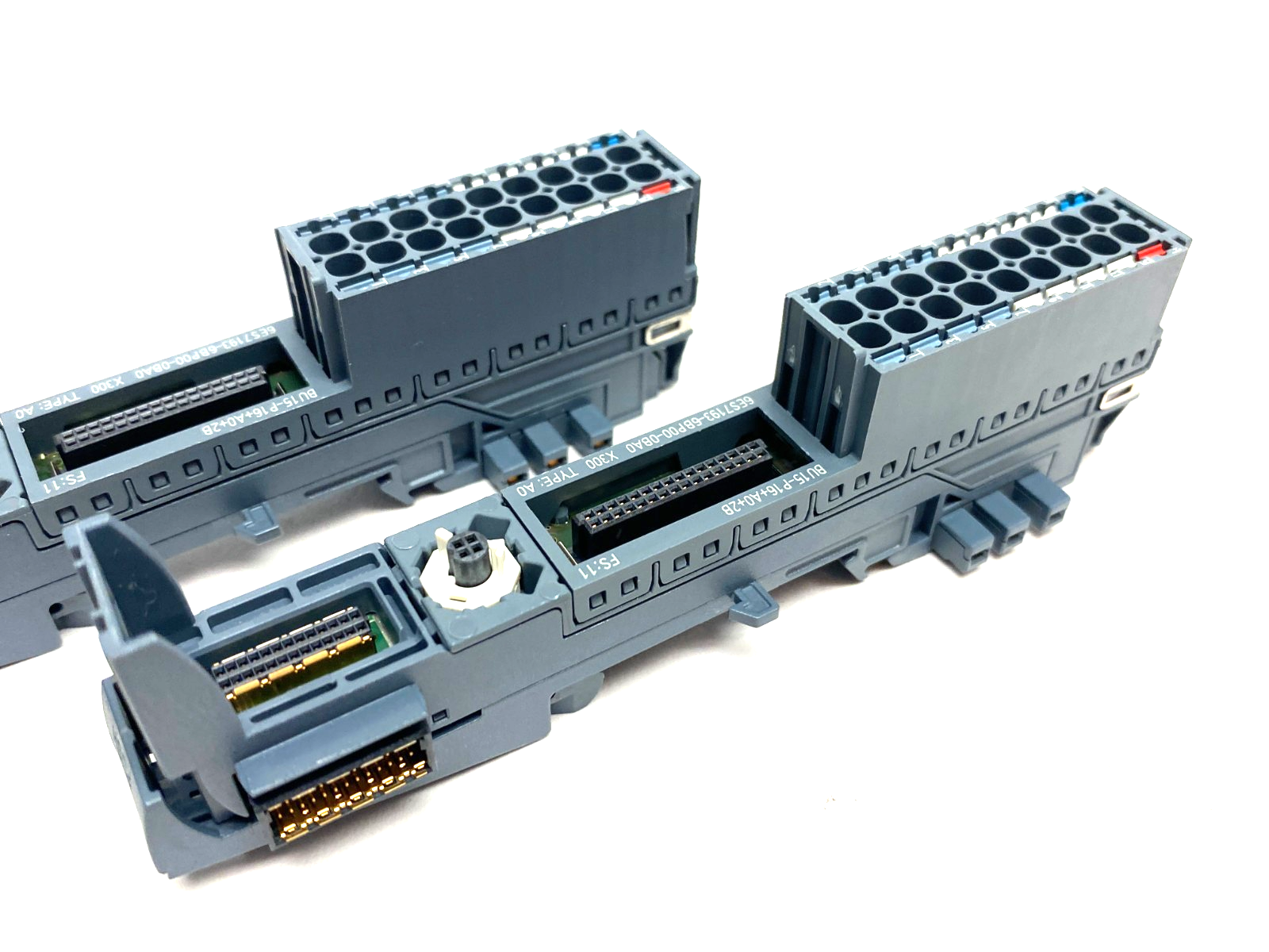 Siemens 6ES7193-6BP00-0BA0 SIMATIC ET 200SP Base Unit BU15-P16+A0+2B LOT OF 2 - Maverick Industrial Sales