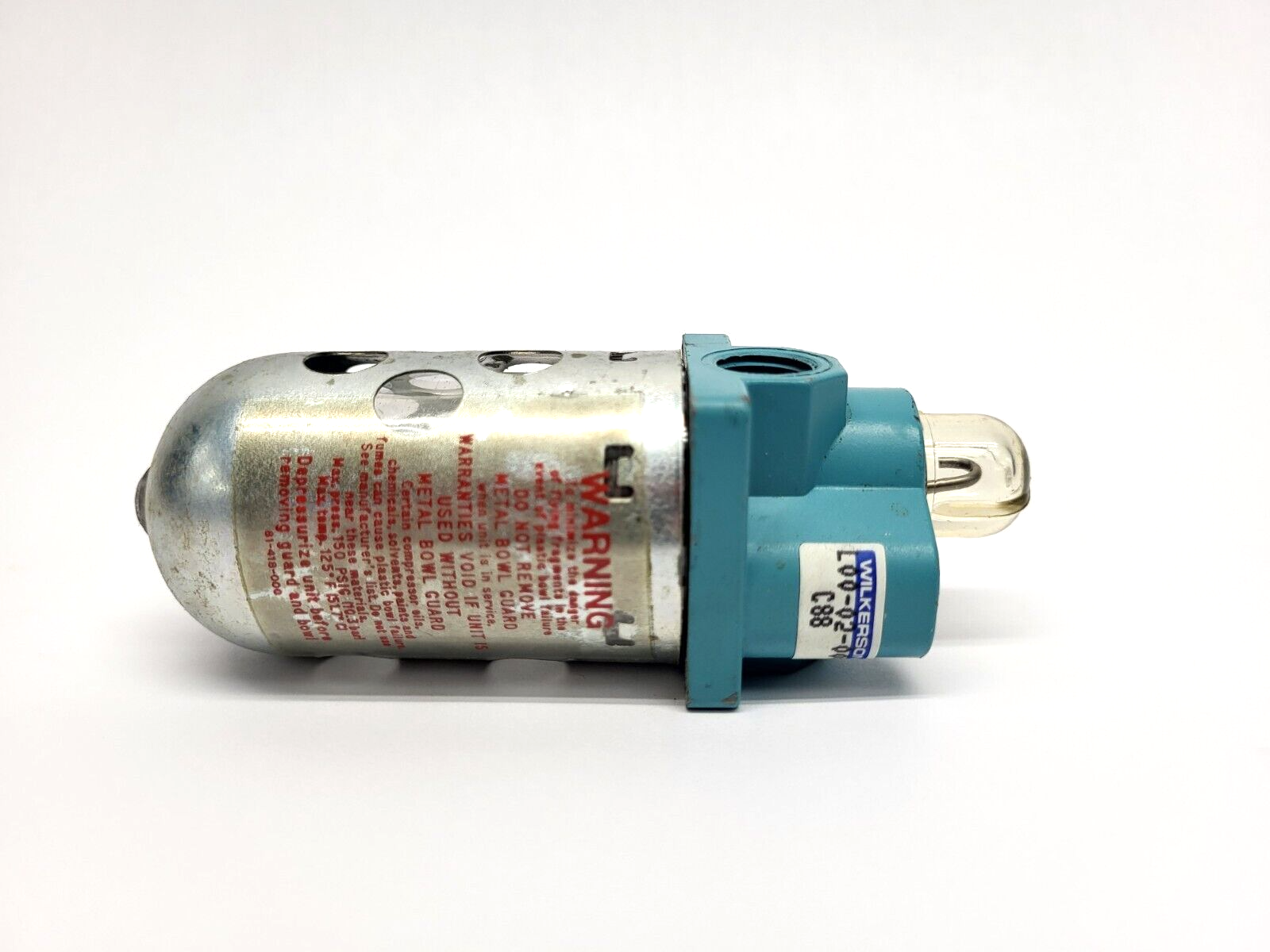Wilkerson L00-02-000 Pneumatic Lubricator 1/4" NPT w/ Bowl Guard - Maverick Industrial Sales