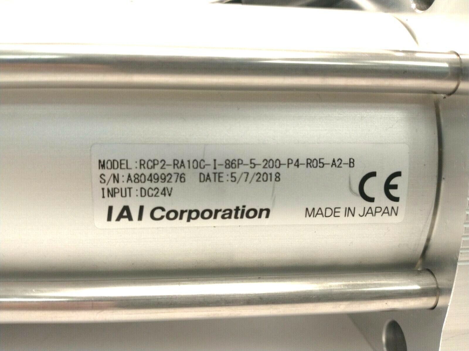 IAI RCP2-RA10C-I-86P-5-200-P4-R05-A2-B ROBO Cylinder High-Thrust Rod Actuator - Maverick Industrial Sales