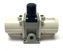 SMC VBA10A-T02GN-Z Pneumatic Pressure Booster Regulator 15~145psi Input - Maverick Industrial Sales