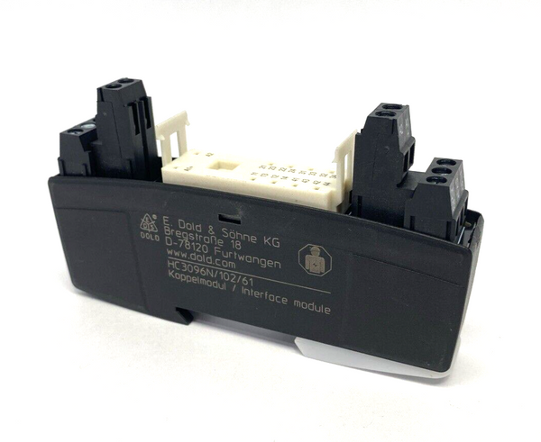 Dold 0066018 SAFEMASTER Interface Module Safety Relay Base HC3096N/102/61 - Maverick Industrial Sales