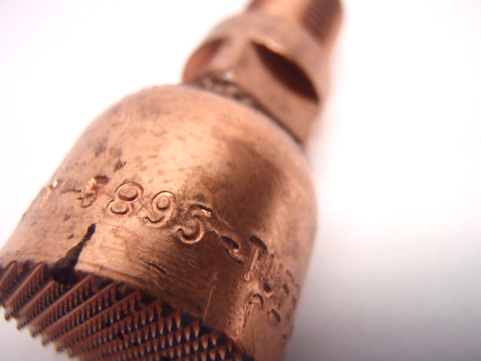 651-5895-Tuff | Tuffloy Welding Swivel Tip Electrode 13/16" Inch Tip - New – Open Box - Maverick Industrial Sales