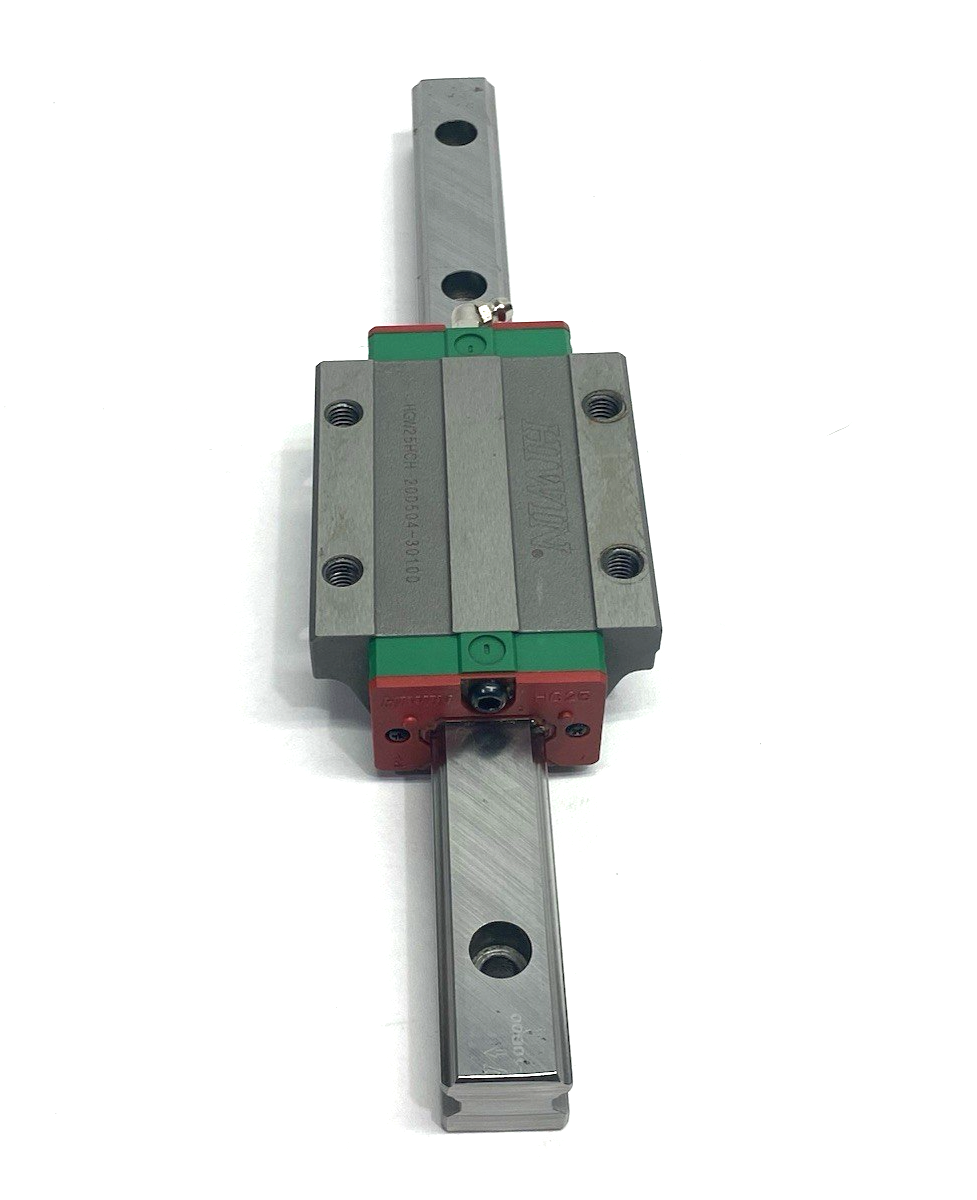 HGW-25-HC-1T290-Z0-C | Hiwin Linear Guideway Block and Rail, 1-Block, 290mm Rail - Used - Maverick Industrial Sales