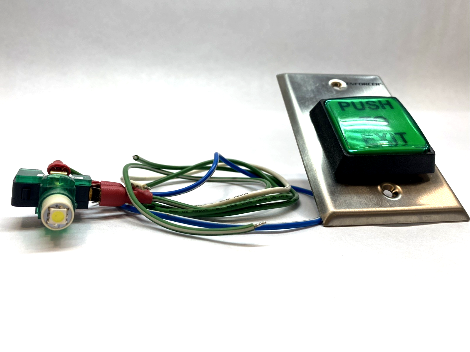 SECO-LARM SD-7202GC-PEQ Push to Exit Button 01A19 - Maverick Industrial Sales