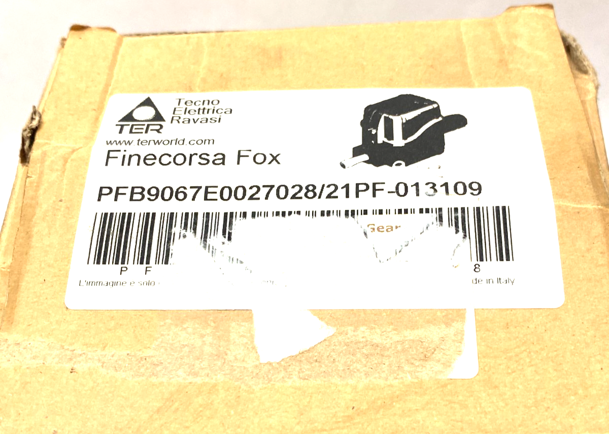 TER Finecorsa Fox PFB9067E0027028 Rotary Limit Switch - Maverick Industrial Sales