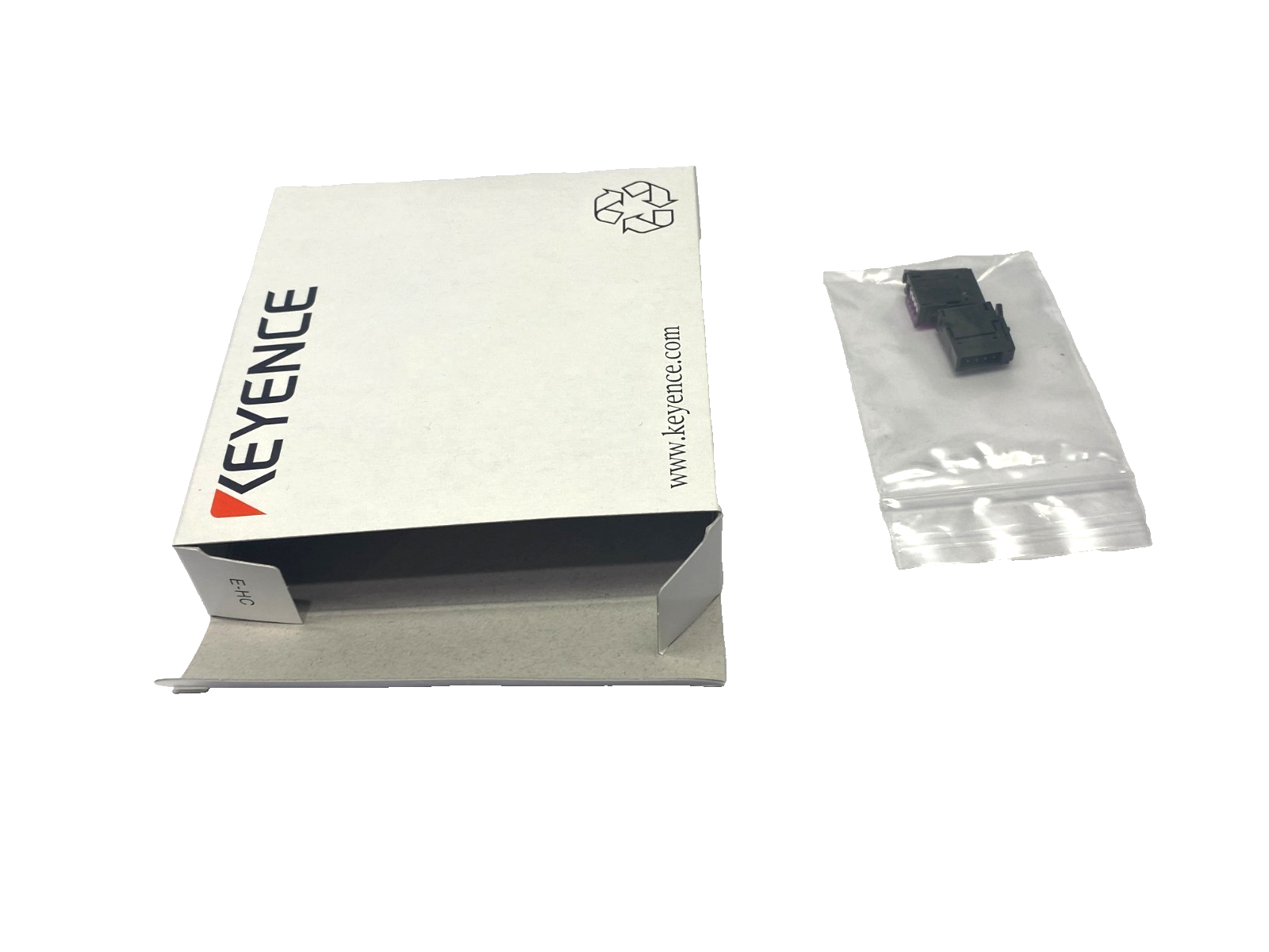 OP-88543 | Keyence Connector Set for Laser Sensor Head Connection SET OF 2 - New – Open box - Maverick Industrial Sales