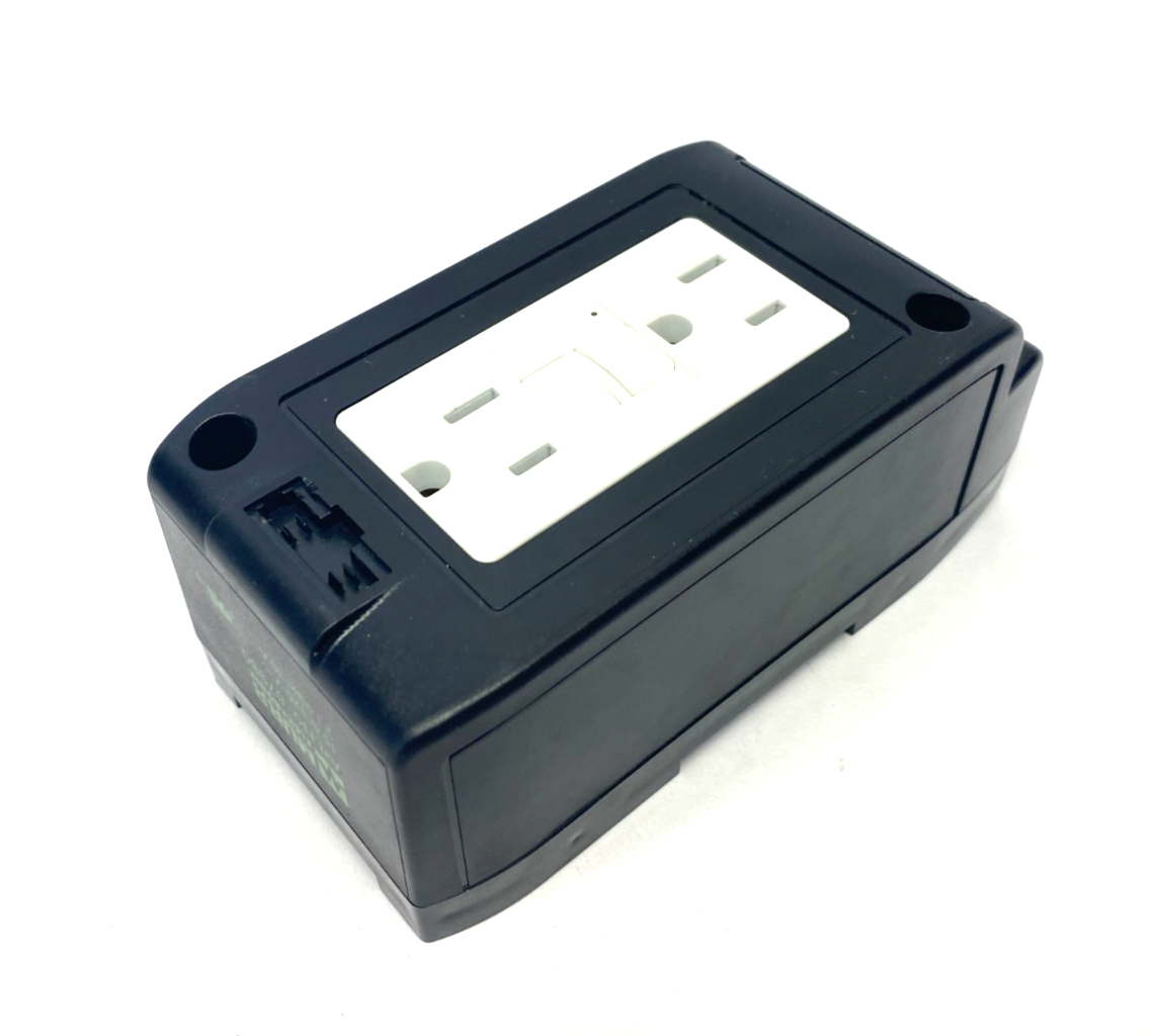 Murrelektronik 67980 Duplex Power Socket NEMA (GFCI) for DIN Rail - Maverick Industrial Sales
