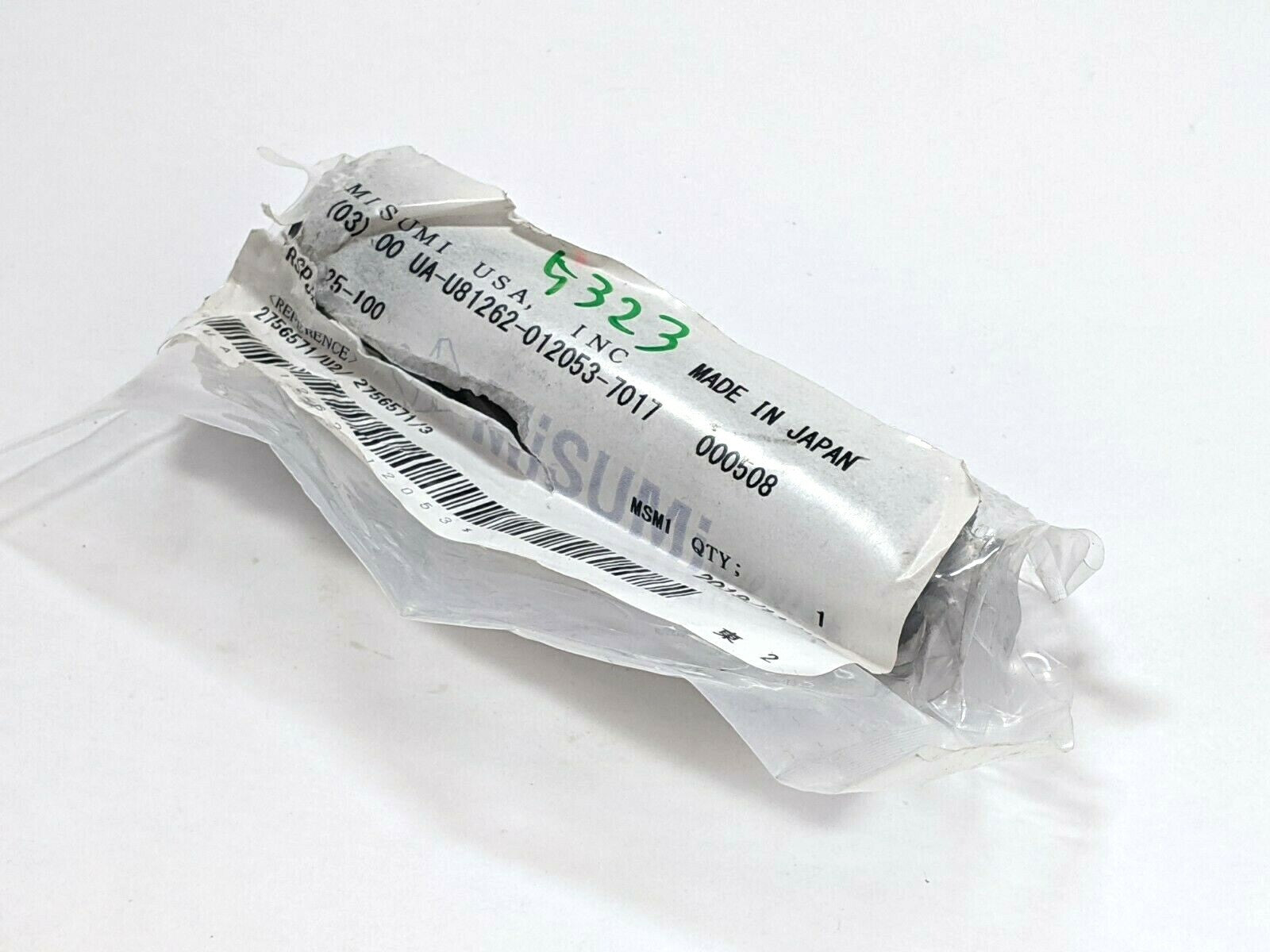 Misumi RSPJ25-100 Precision Hollow Linear Shaft 100mm L, 25mm OD, 16mm ID - Maverick Industrial Sales