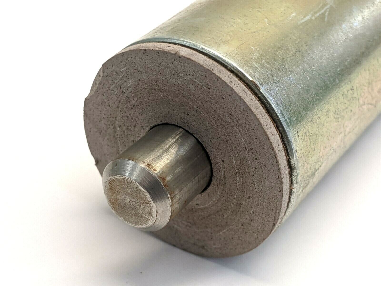 Conveyor Roller Lower Idler, 37" L, 1-1/2" OD, 1/2" ID w/ 37-7/8" Shaft - Maverick Industrial Sales